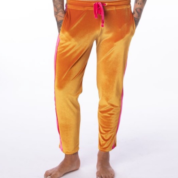 Solstice Intimates Outta Sight Velvet Track Pant - Picture 2 of 5